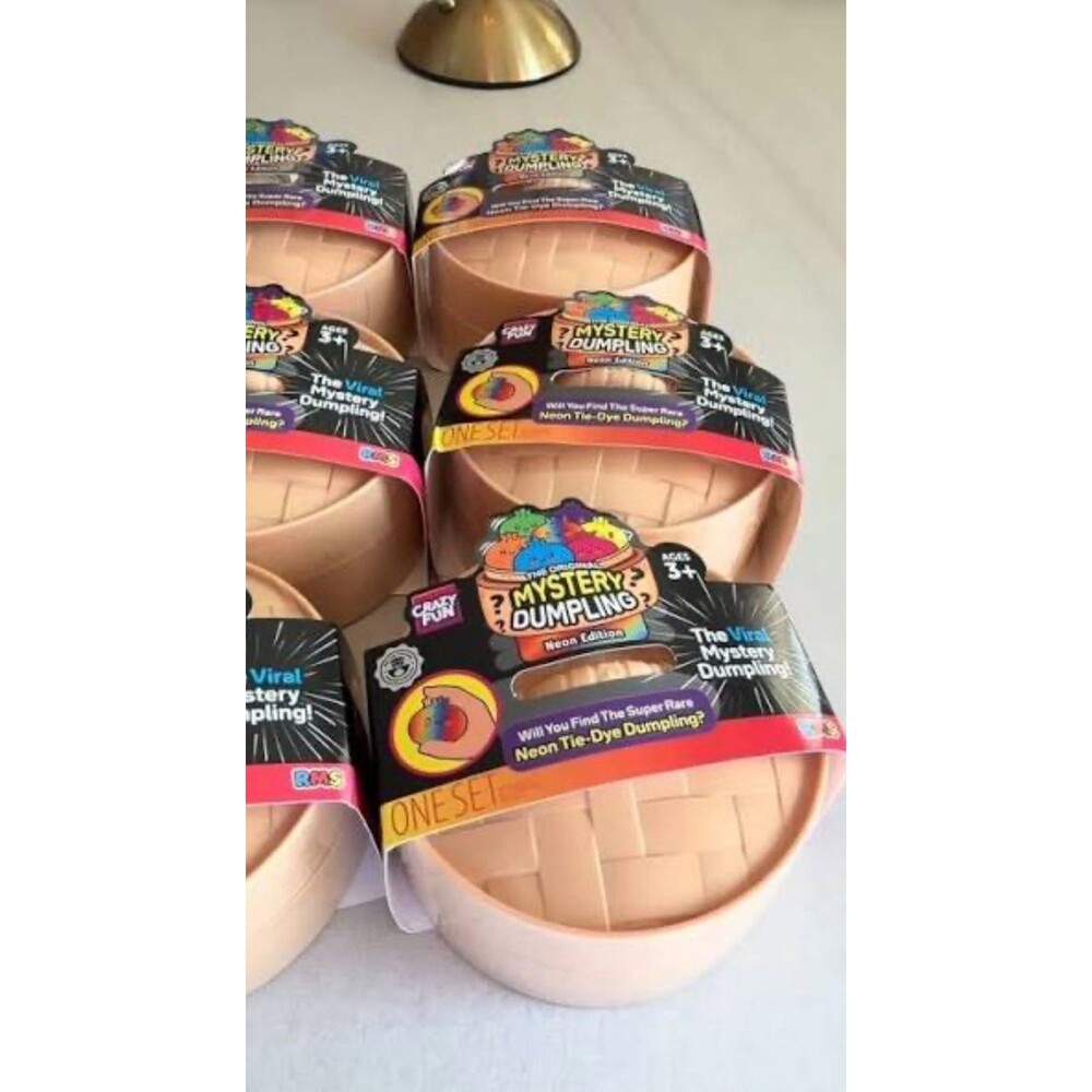 RMS Crazy Fun Mystery Dumpling NEON Edition SEALED Viral Squishy Rare SEALED
